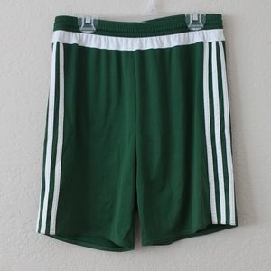 Adidas Soccer Green Shorts